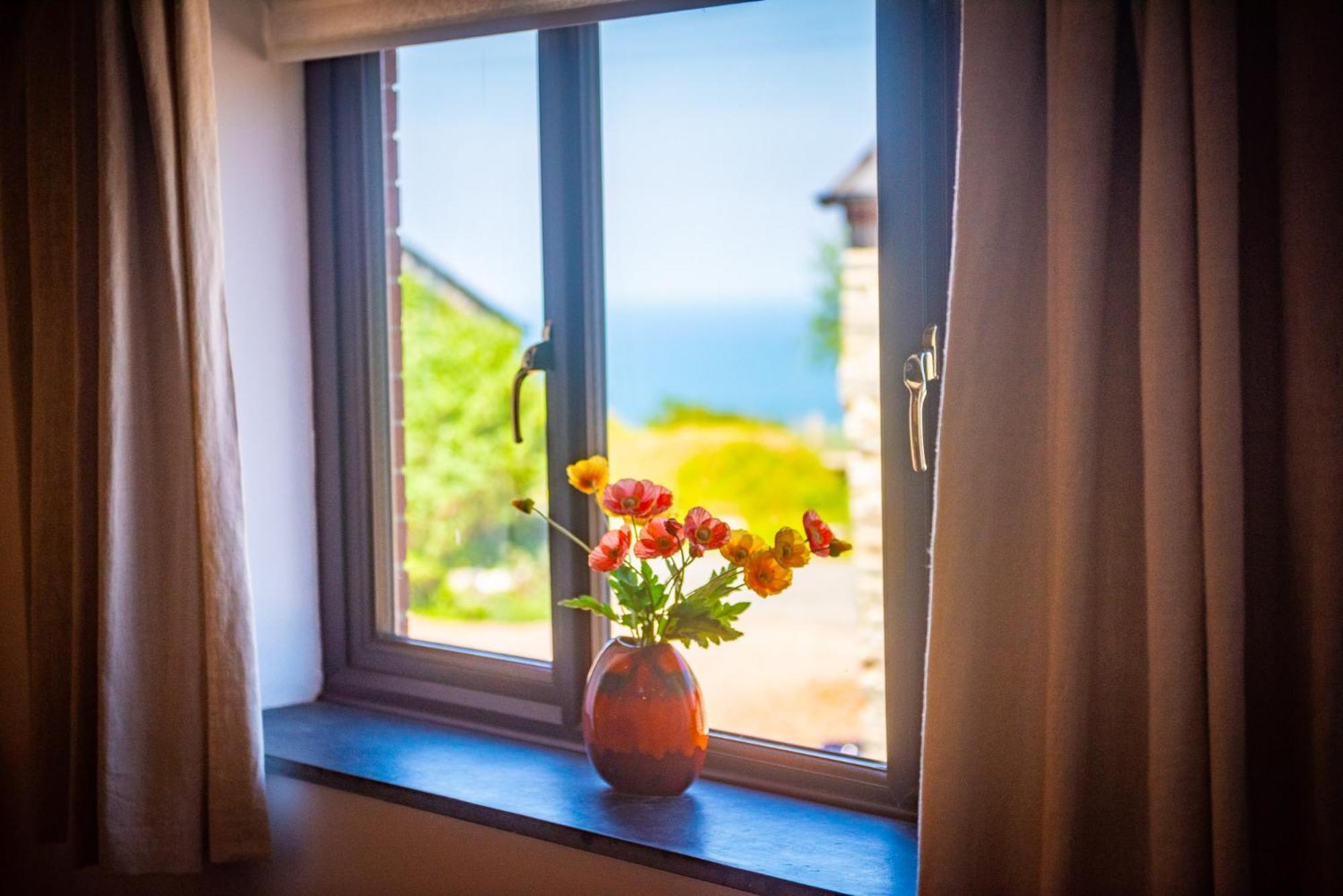 Polrunny Farm Sloe Cottage With A Sea View Боскасл Экстерьер фото